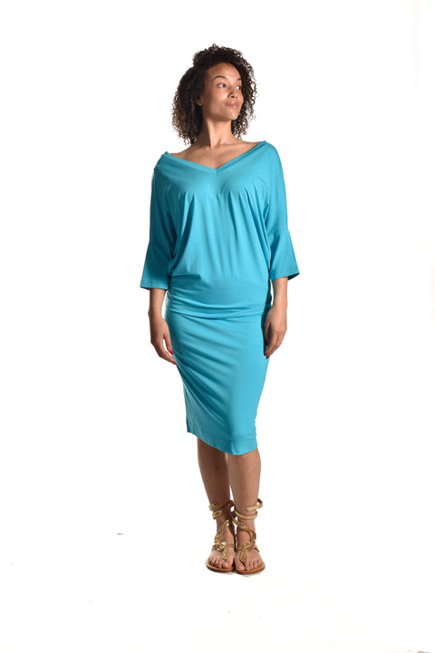 Matisse-Straight knee length skirt with slit