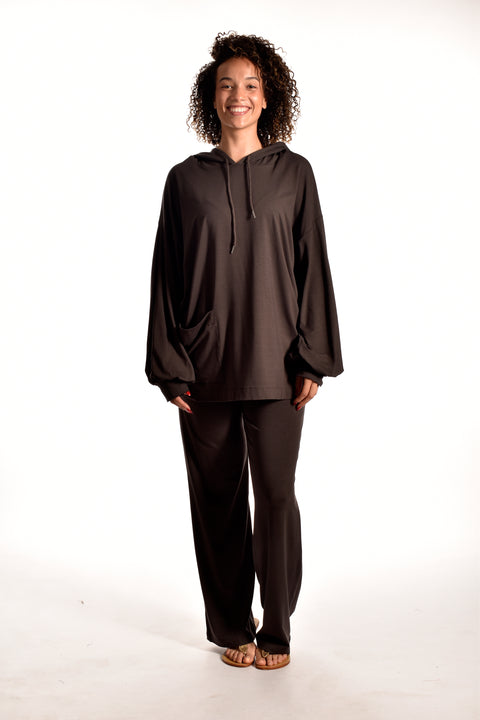 Ensor- sweater with hoodie