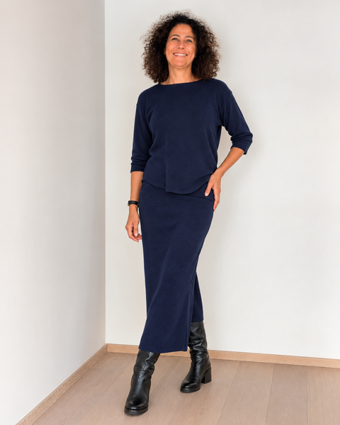 Derby: long pencil skirt