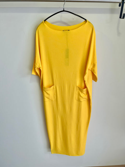 Blue Moon  long oversized dress with medium sleeves