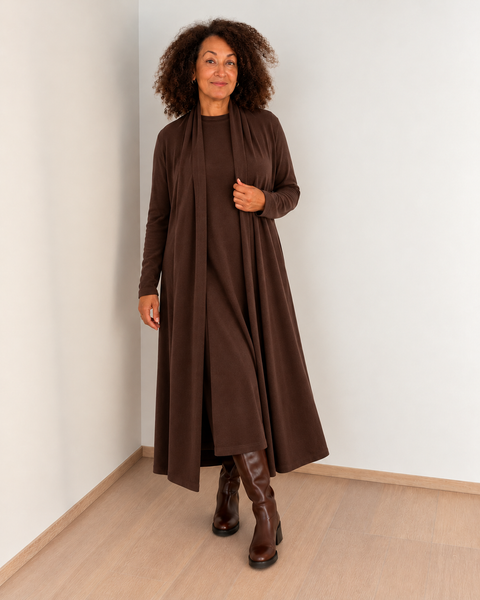 Hereford: long cardigan