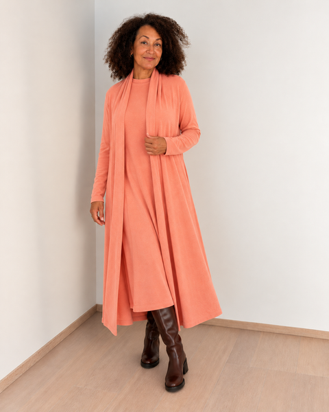 Hereford: long cardigan