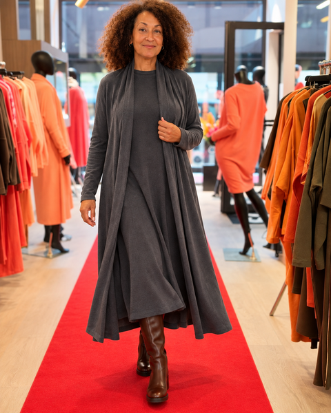 Hereford: long cardigan