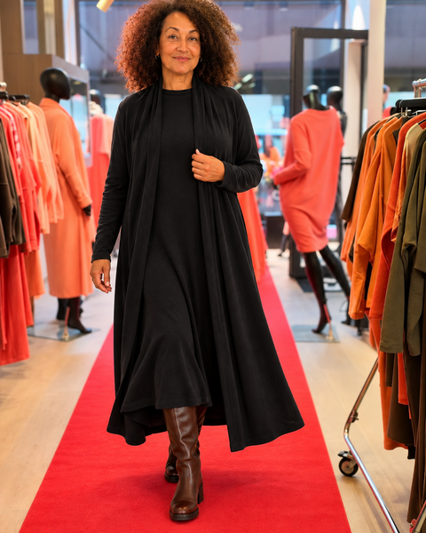 Hereford: long cardigan