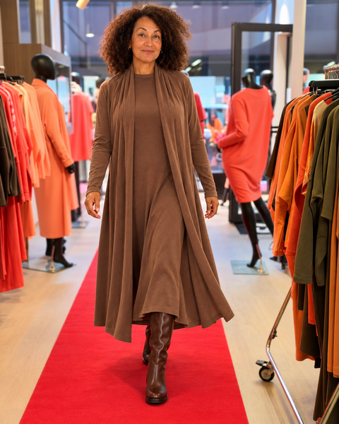 Hereford: long cardigan