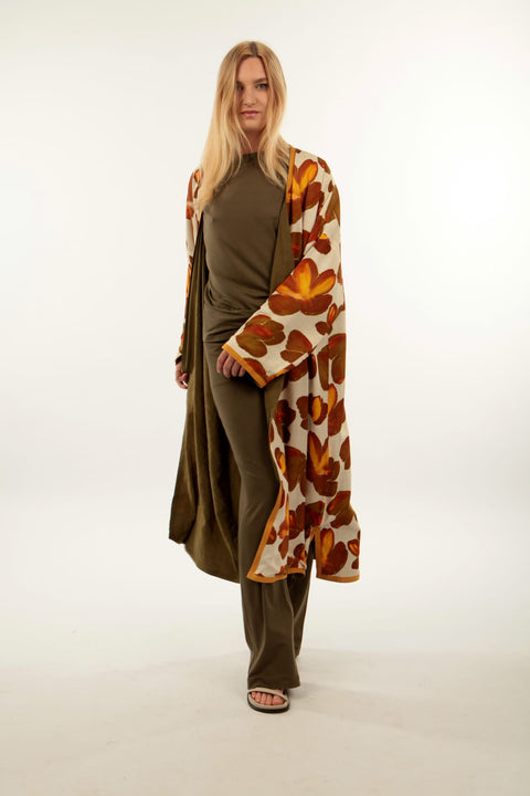 Rose -Long oversized coat