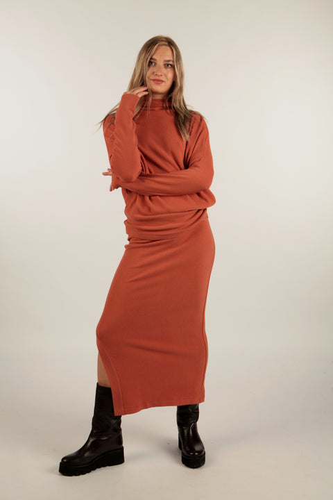 PEPPER - Long straight skirt