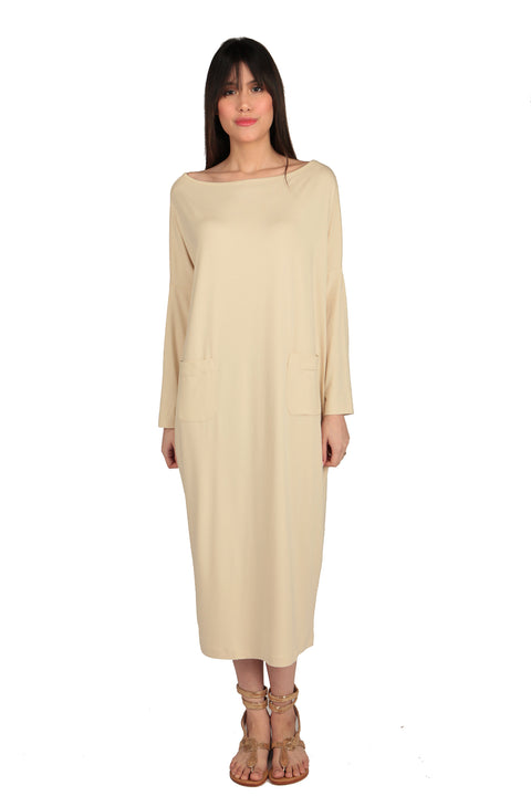 Gainsbourg Beige Long Oversized dress