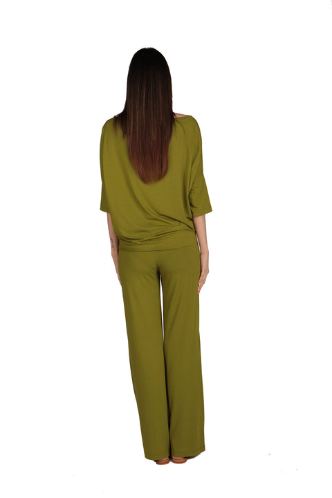 Baye Green Straight Pants-sale