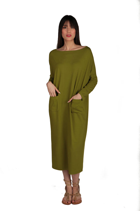 Gainsbourg   Green Long Oversized dress