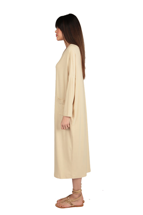 Gainsbourg Beige Long Oversized dress