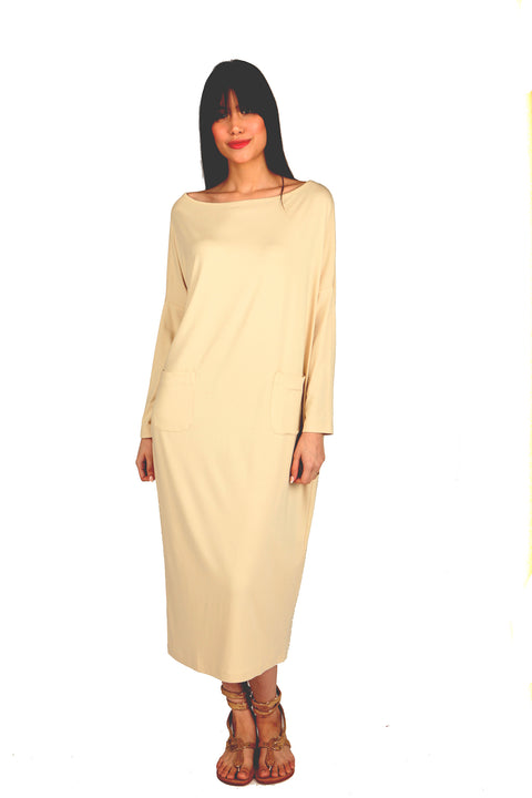 Gainsbourg Beige Long Oversized dress
